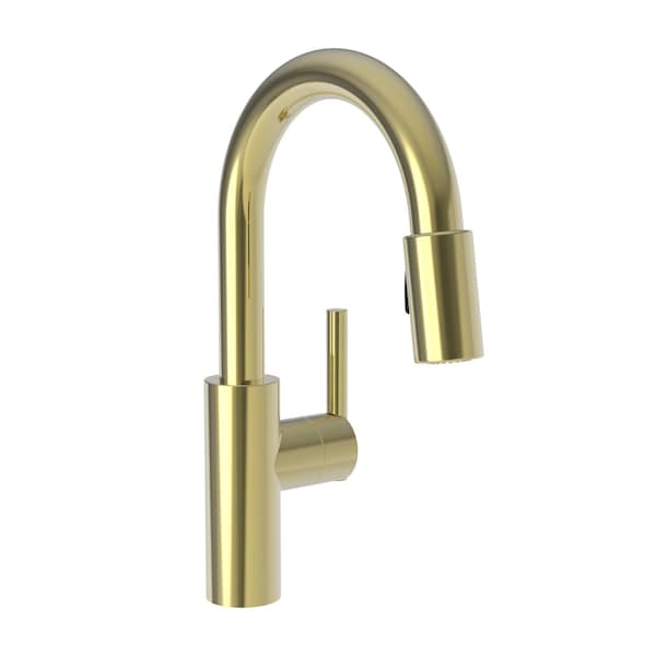 Newport Brass Prep/Bar Faucet in Polished Brass Uncoated (Living) 1500-5203-03N - main